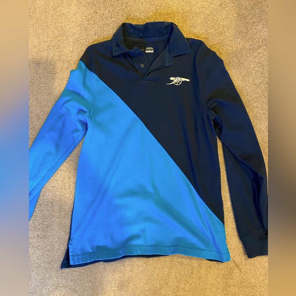 SOLD ON EBAY - Nike Arsenal FC Long Sleeve Polo - Size M